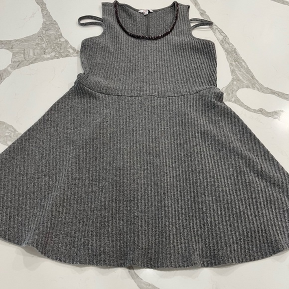 Candies (XL) Skaters dress with set stone detailing‎ around the neck women’s